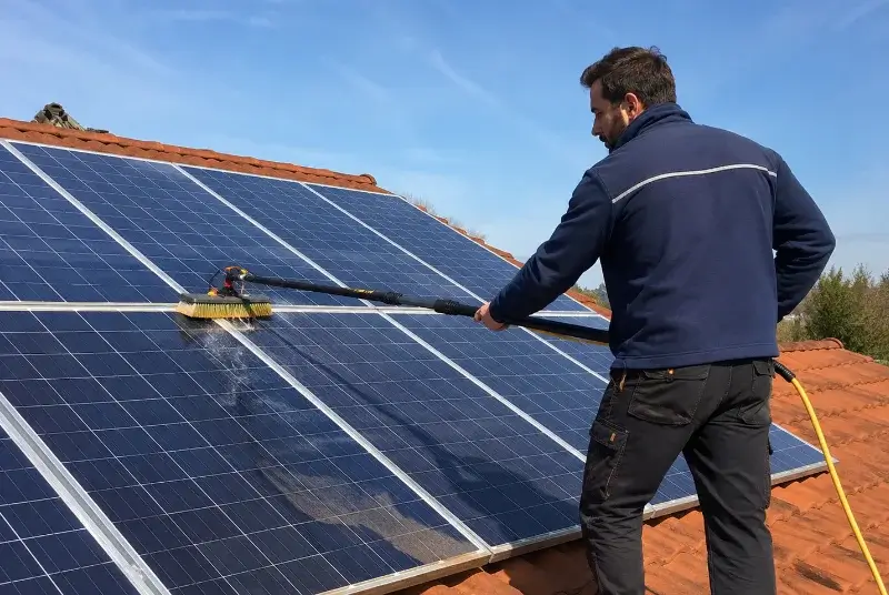 Nettoyage et entretien de panneaux solaires à Saint-Cyr-du-Doret